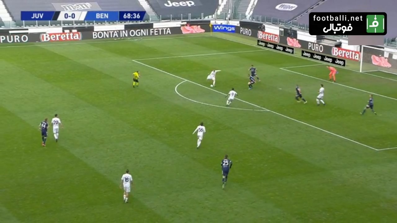 گل اول بنونتو به یوونتوس (آدولفو گایچ)