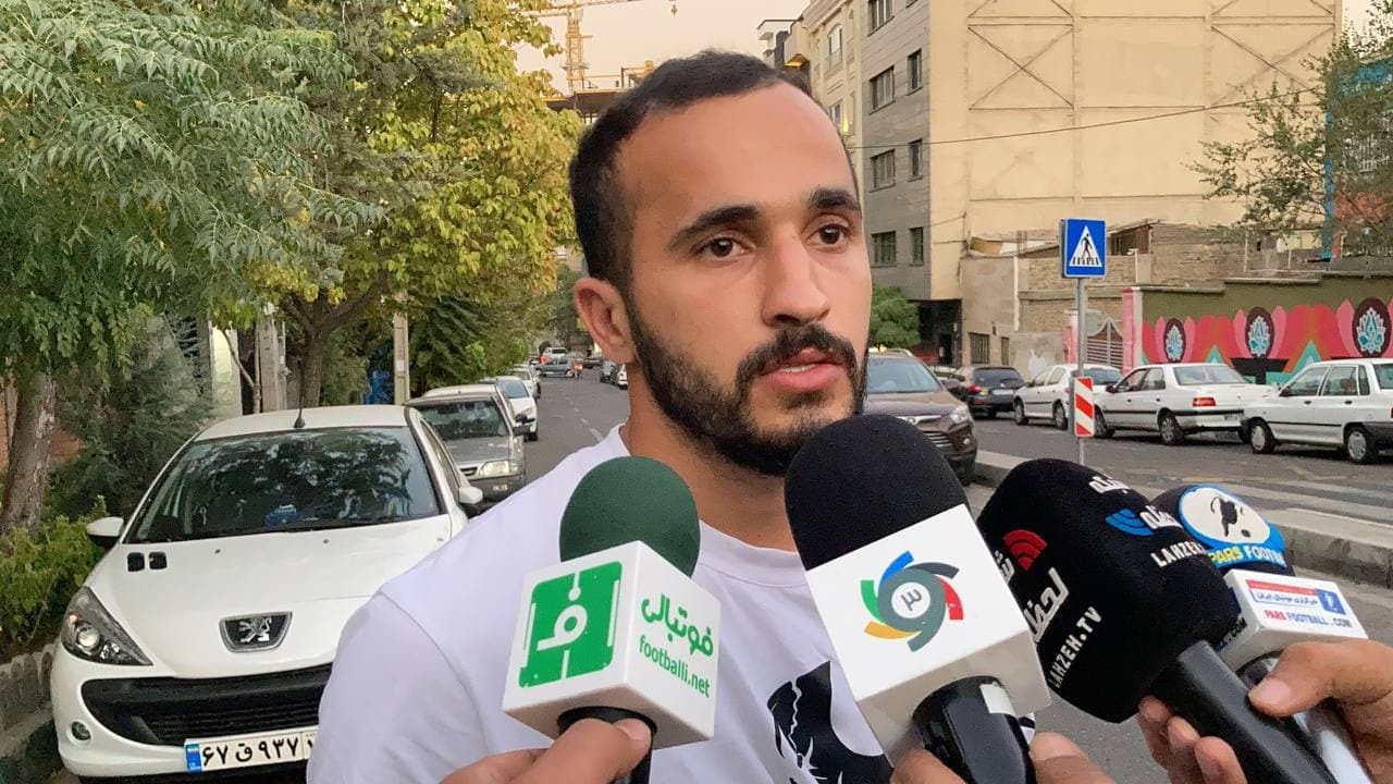 اختصاصی/ صحبتهای محمد بلبلى با خبرنگاران درباره آخرین وضعیت قراردادش با استقلال