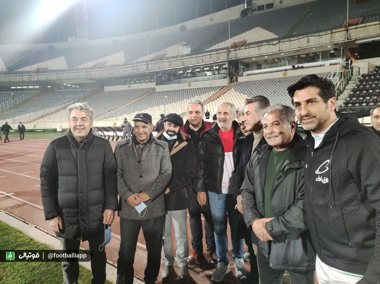 گزارش تصویری/ دیدار تیم ملی منتخب ۹۸ و منتخب سرخابی/ گرامیداشت زنده‌یادان میناوند و انصاریان