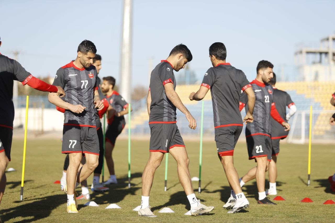 گزارش تصویری/ تمرین تیم پرسپولیس یکشنبه ۱۷ بهمن