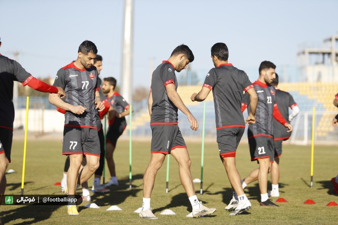 گزارش تصویری/ تمرین تیم پرسپولیس یکشنبه ۱۷ بهمن