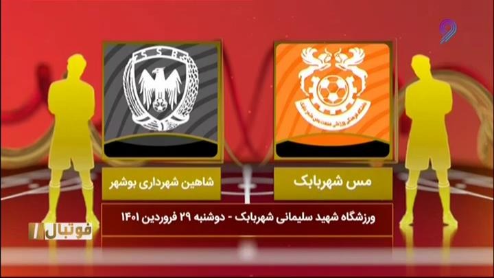 فوتبال یک/ خلاصه بازی مس شهربابک 2-1 شاهین بوشهر