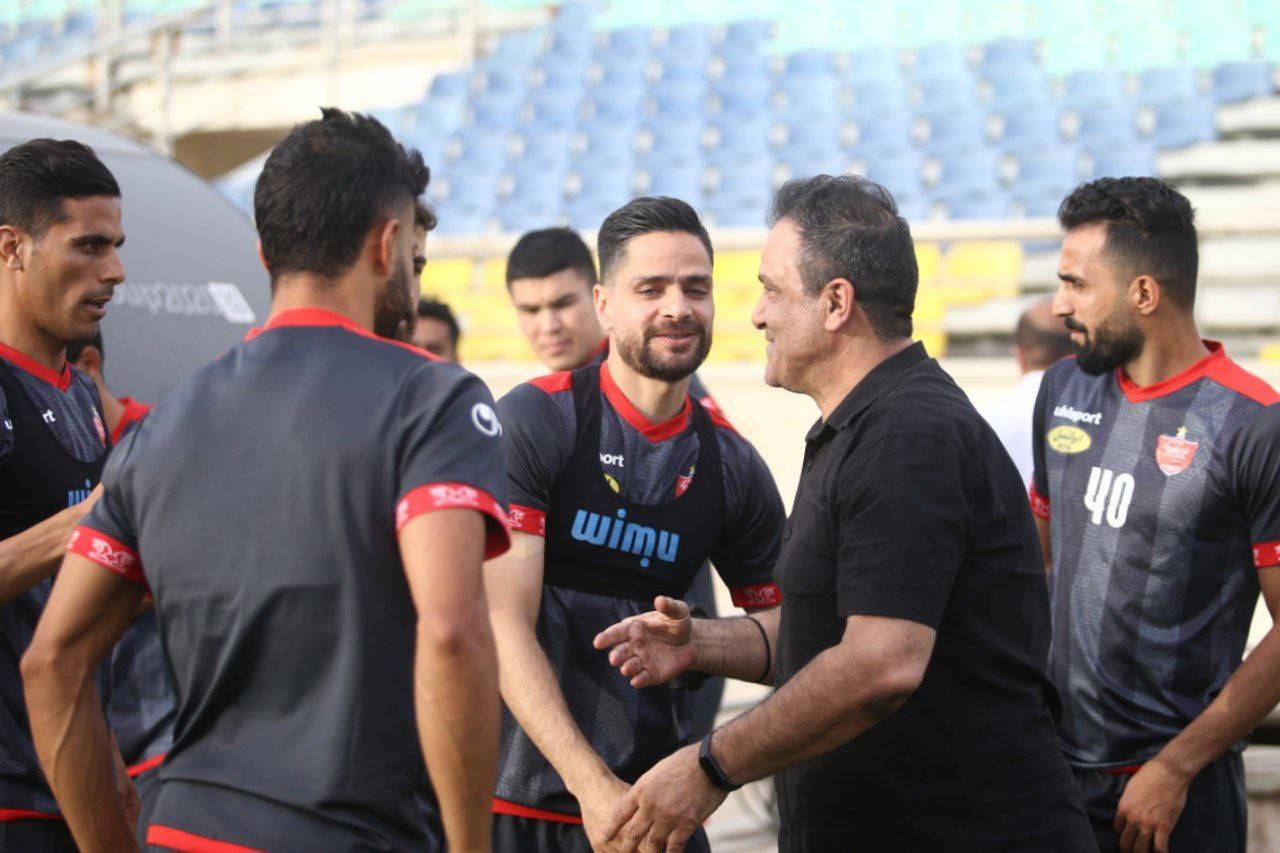 گزارش تمرین پرسپولیس| حضور آلکثیر و کرمانیمقدم در کنار سرخپوشان