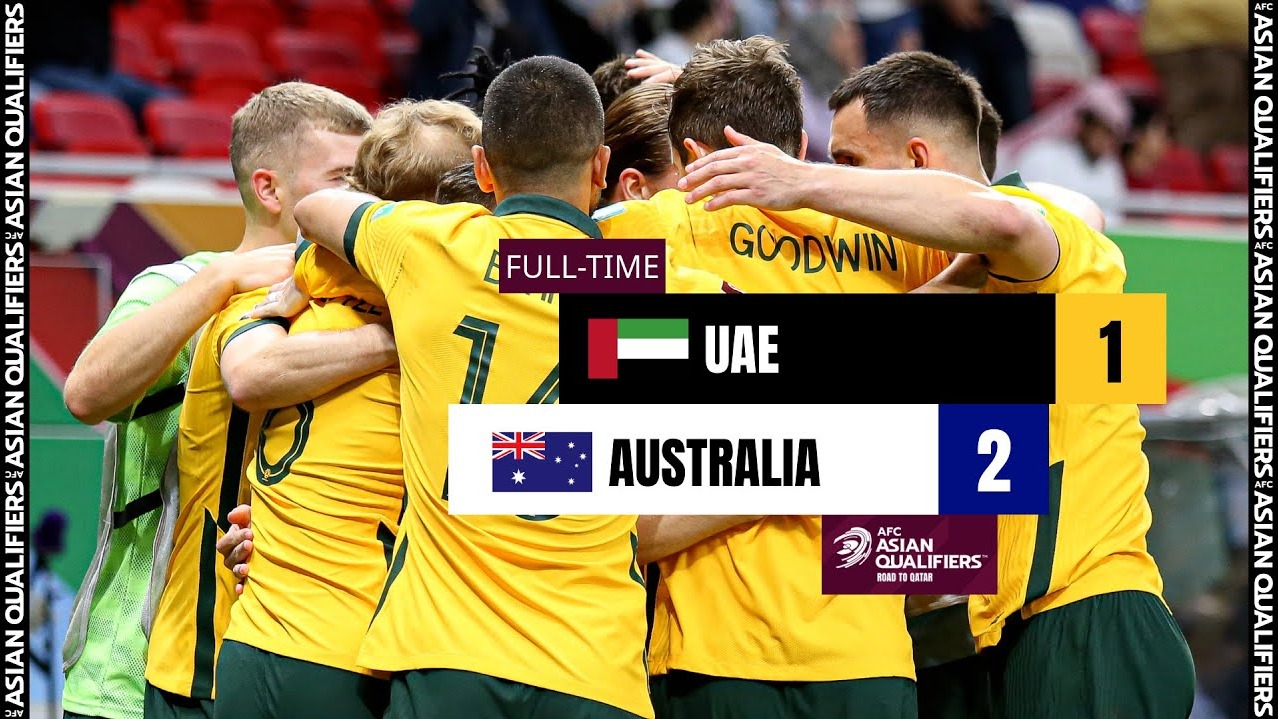 خلاصه بازی امارات 1-2 استرالیا (پلی آف صعود به جام جهانی 2022)