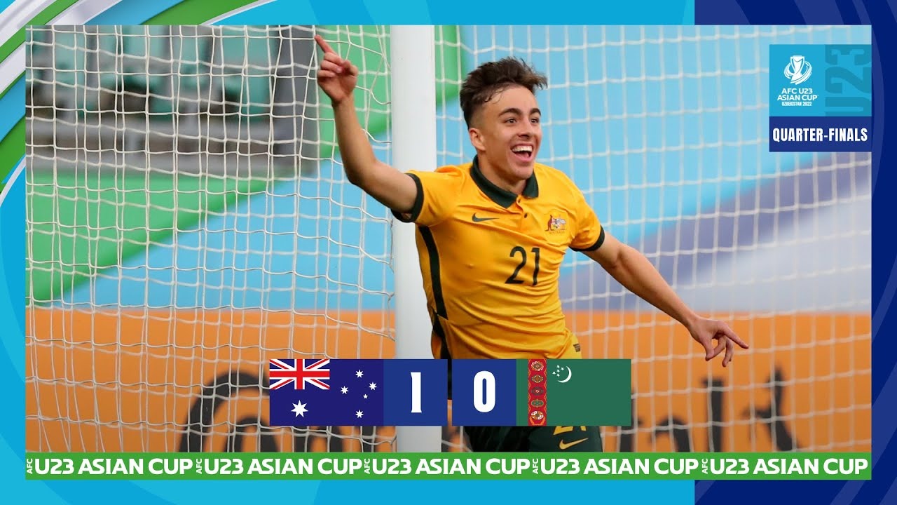 خلاصه بازی امید استرالیا 1-0 امید ترکمنستان (قهرمانی زیر 23 سال آسیا)