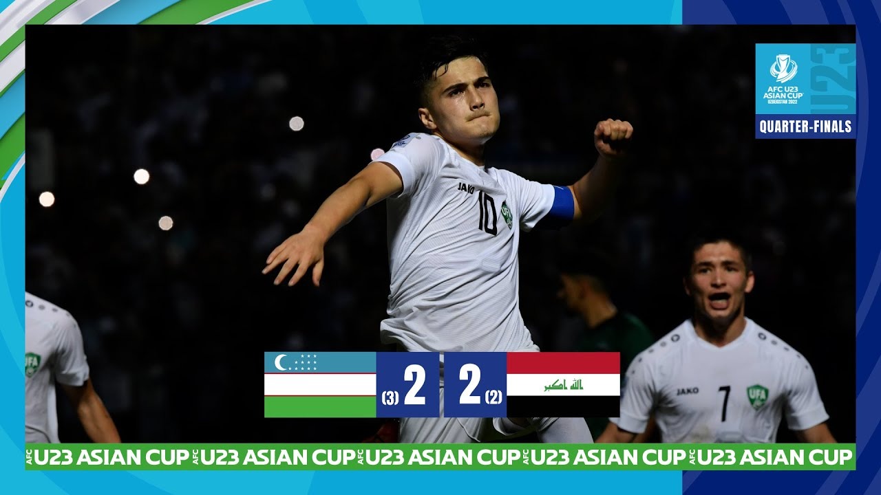 خلاصه بازی امید ازبکستان 2-2 امید عراق/پنالتی 3-2 (قهرمانی زیر 23 سال آسیا)