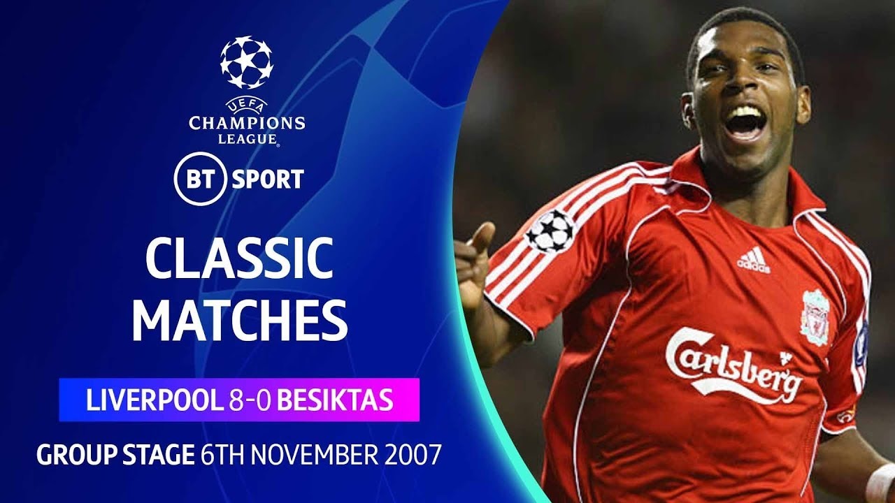 نوستالژی/ لیورپول 8-0 بشیکتاش (لیگ قهرمانان اروپا 08-2007)