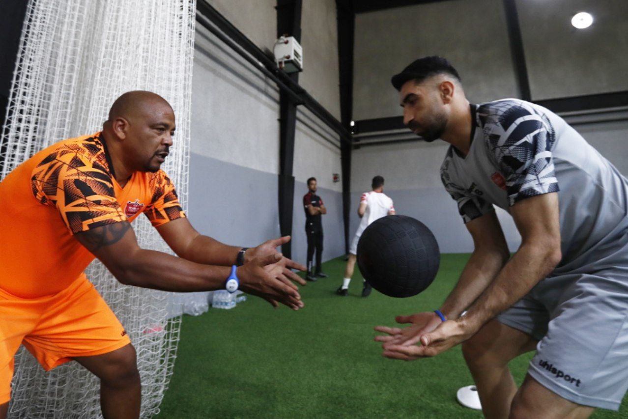 استارت بیرانوند با مربی برزیلی برای جام جهانی(عکس)