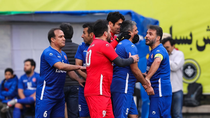ستارگان هنر ایران برای دربی جذاب سرخابی‌ها استارت زدند