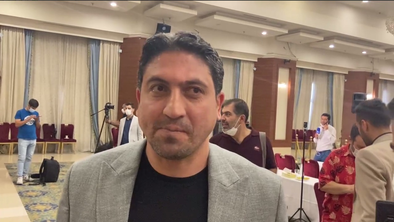 اختصاصی/ صحبتهای محمد علوی سرپرست تیم فولاد با خبرنگاران در پایان مراسم قرعه‌کشی بیست و دومین دوره لیگ برتر