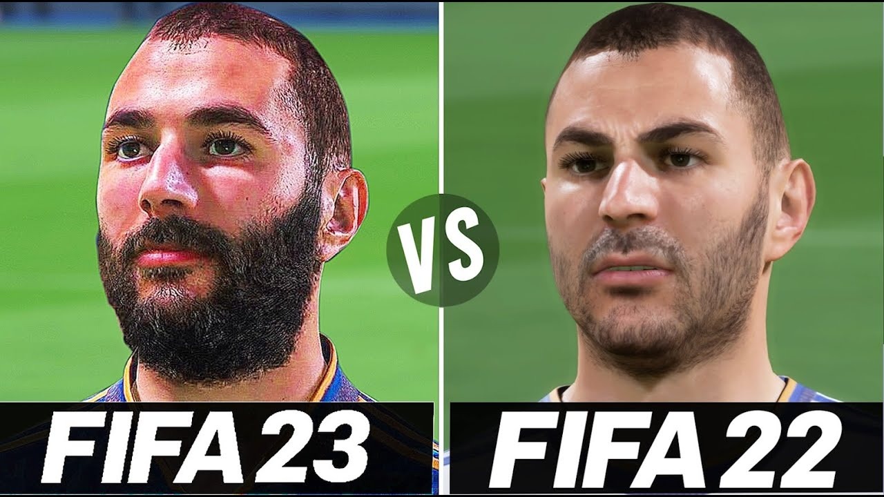 مقایسه گیم پلی بازی فیفا 22 و فیفا 23