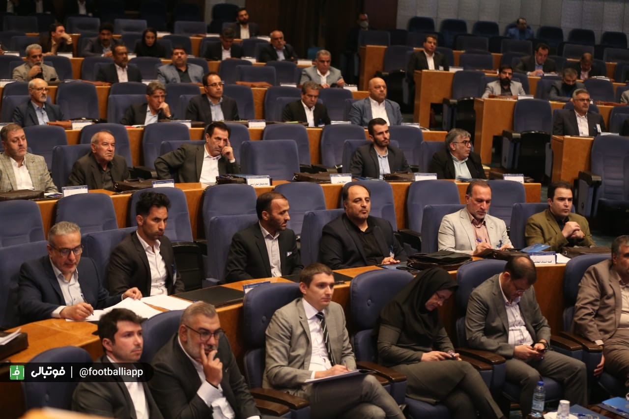 گزارش تصویری مجمع انتخاباتی فدراسیون فوتبال سه شنبه ۸ شهریور
