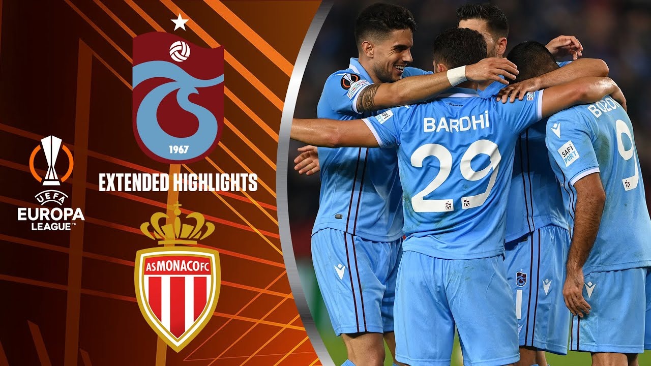 خلاصه بازی ترابزون اسپور 4-0 موناکو