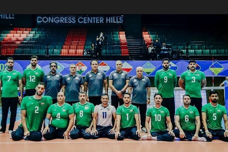 تیم ملی والیبال نشسته  قهرمان جهان شد