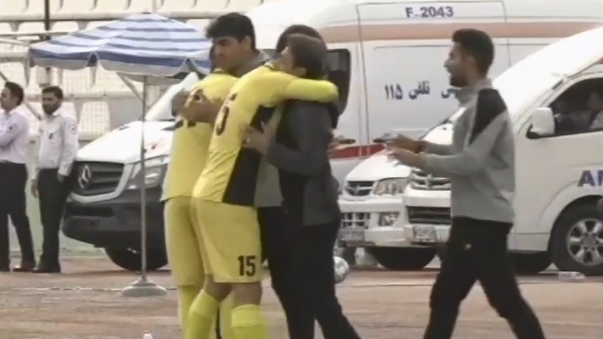 گل بازی فجر سپاسی 1-0 شهرداری همدان