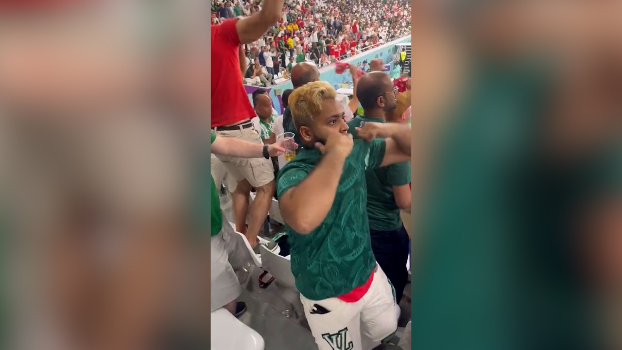 حزب باد ترین هوادار جام جهانی قطر!