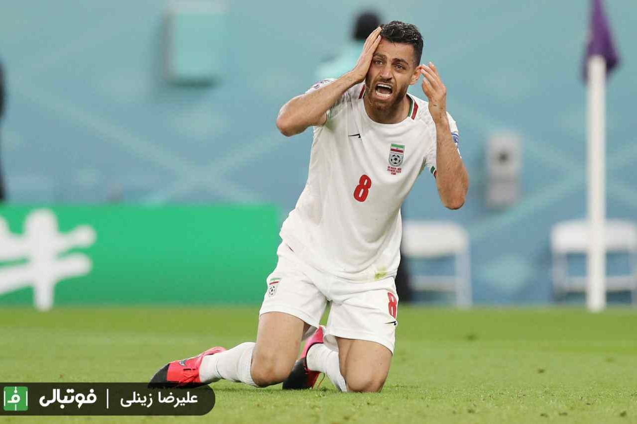 عکس نوشت/ فغان و آه از ضربه سر پورعلی گنجی!