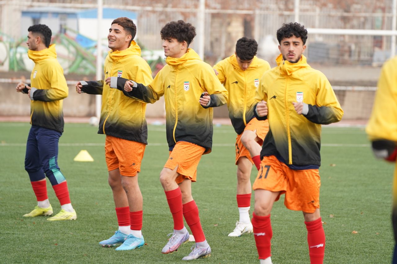گزارش تصویری از تمرینات تیم ملی فوتبال جوانان