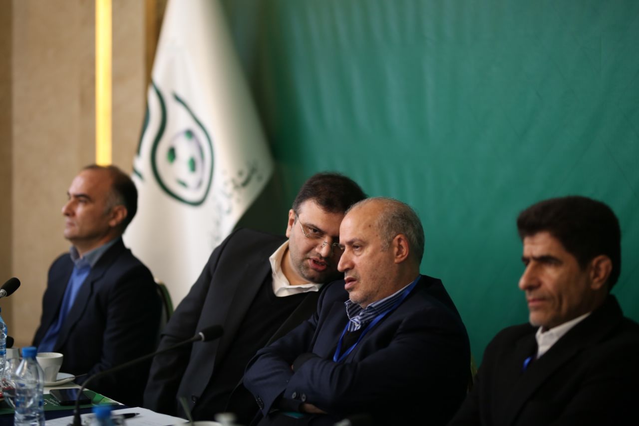 گزارش تصویری/ مجمع سالانه هیات فوتبال استان خراسان رضوی با حضور رییس فدراسیون فوتبال