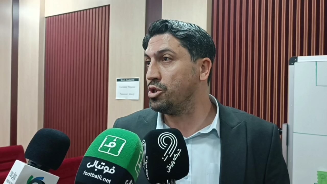 اختصاصی/ صحبت های محمد علوی سرپرست تیم فولاد بعد از دیدار مقابل پرسپولیس