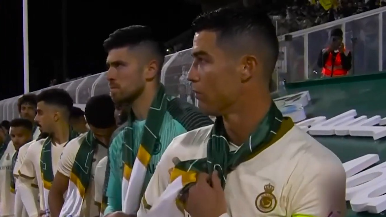 عملکرد رونالدو در بازی الفتح 2-2 النصر