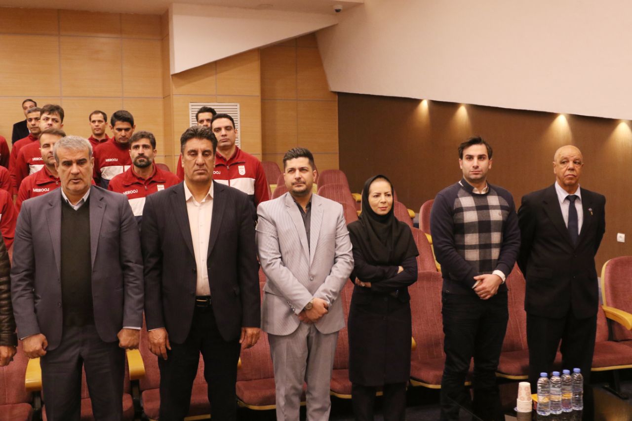 گزارش تصویری از مراسم افتتاحیه کلاس داوری فوتبال ساحلی فیفا