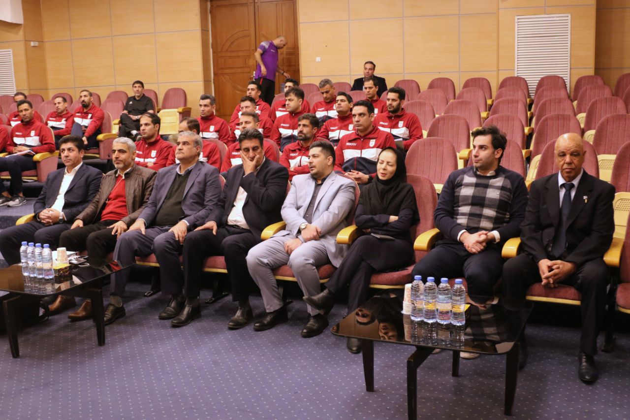 گزارش تصویری از مراسم افتتاحیه کلاس داوری فوتبال ساحلی فیفا