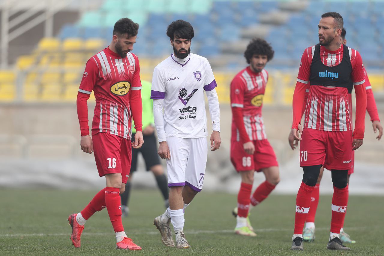 گزارش تصویری از برد ۶ گله پر‌سپولیس مقابل ویستا توربین در دیداری تدارکاتی