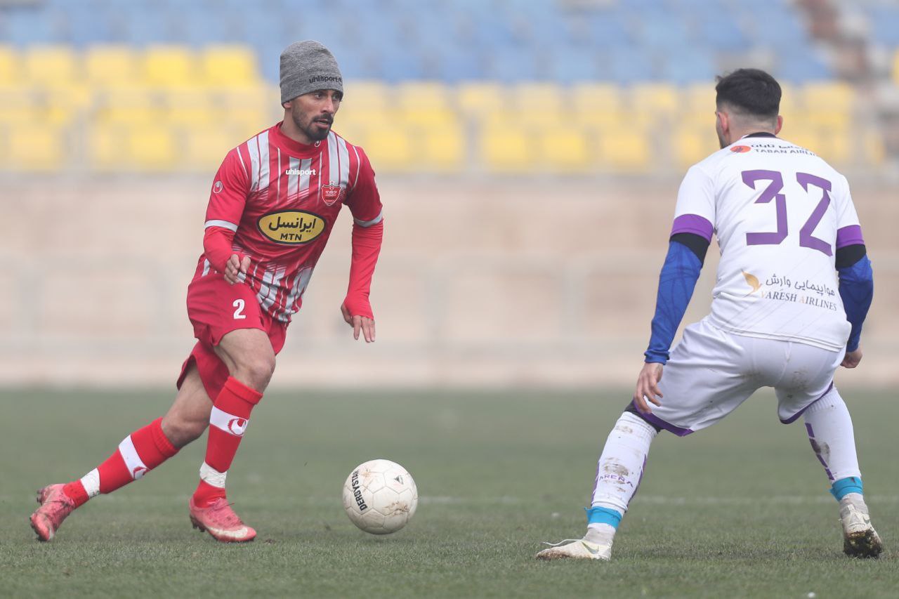 گزارش تصویری از برد ۶ گله پر‌سپولیس مقابل ویستا توربین در دیداری تدارکاتی