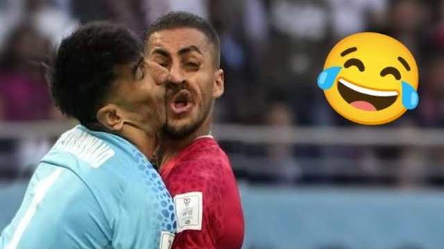 لحظات جالب و خنده دار دنیای فوتبال با هنرنمایی بازیکنان ایرانی