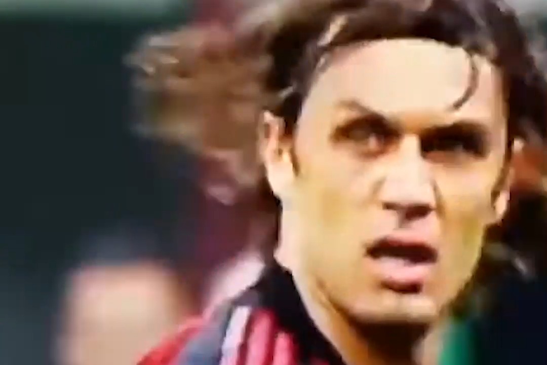پائولو مالدینی برترین مدافع فوتبال جهان و اسطوره باشگاه میلان و تیم ملی ایتالیا
