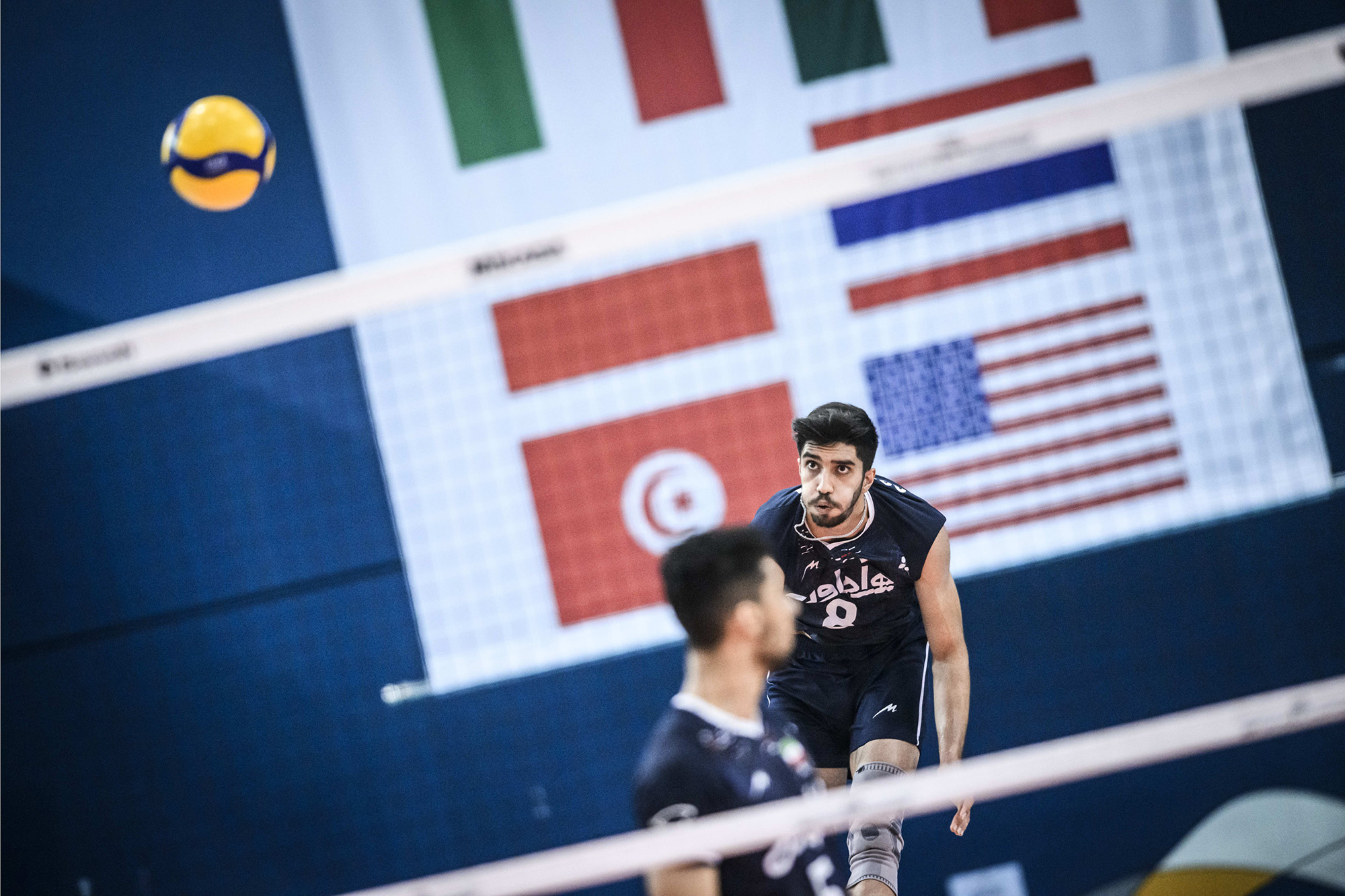 گزارش تصویری/ دیدار تیمهای ملی والیبال ایران و بلغارستان