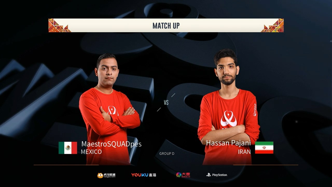 دیدار نماینده ایران مقابل مکزیک در بازی های PES 2019 (بازی رفت)