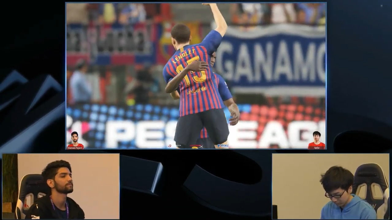 دیدار نماینده ایران مقابل ژاپن در بازی های PES 2019 (بازی برگشت)