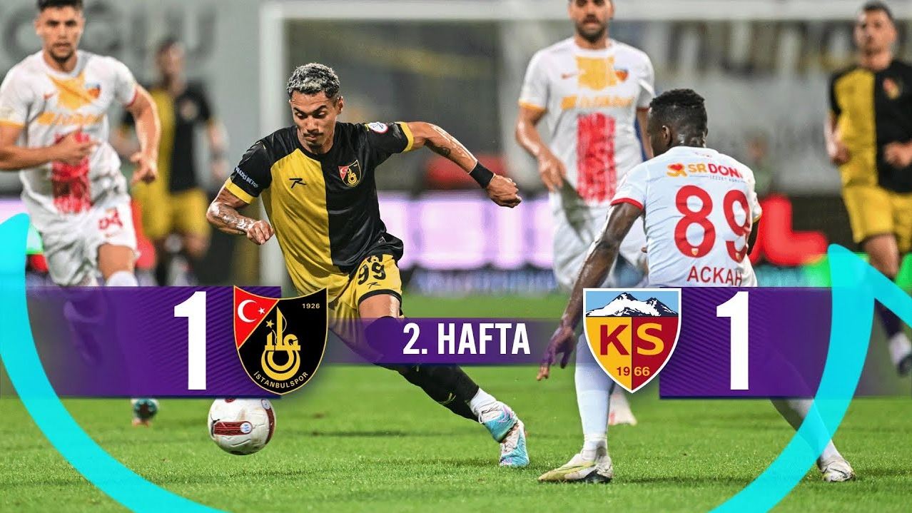 خلاصه بازی استانبول اسپور 1-1 کایسری اسپور