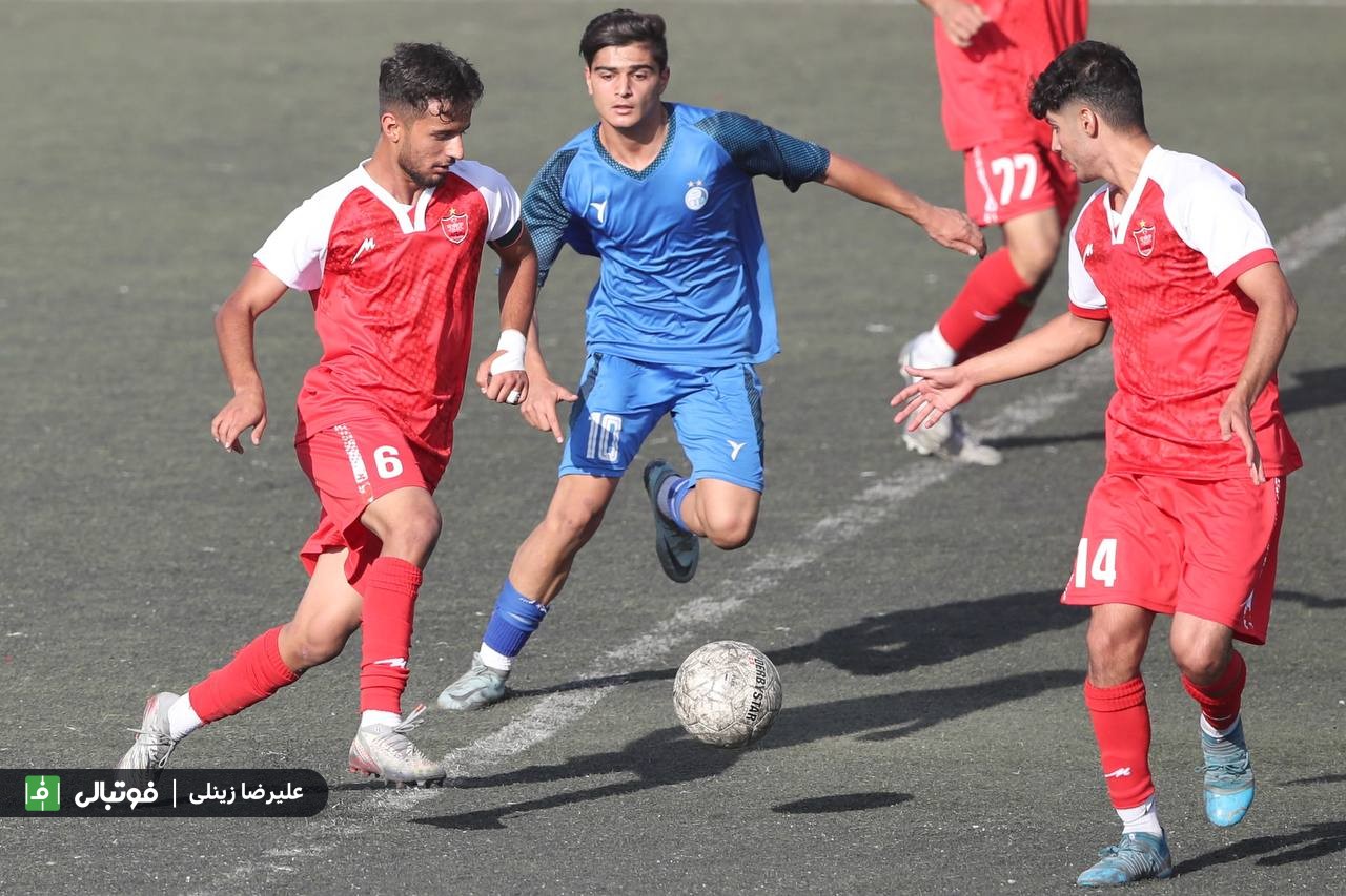 گزارش تصویری اختصاصی/ دیدار تیمهای جوانان استقلال و پرسپولیس