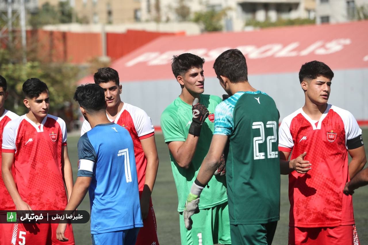 گزارش تصویری اختصاصی/ دیدار نوجوانان استقلال-پرسپولیس