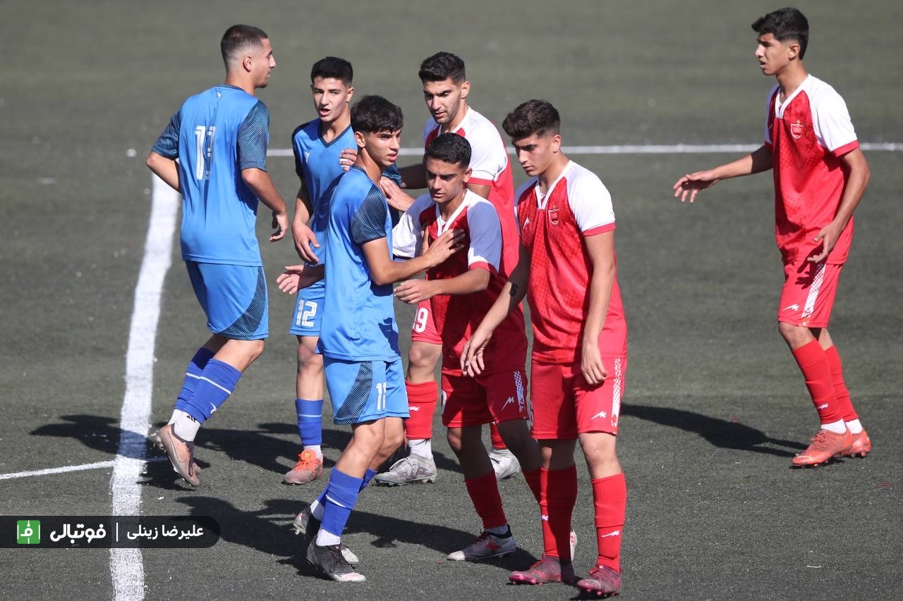 گزارش تصویری اختصاصی/ دیدار نوجوانان استقلال-پرسپولیس