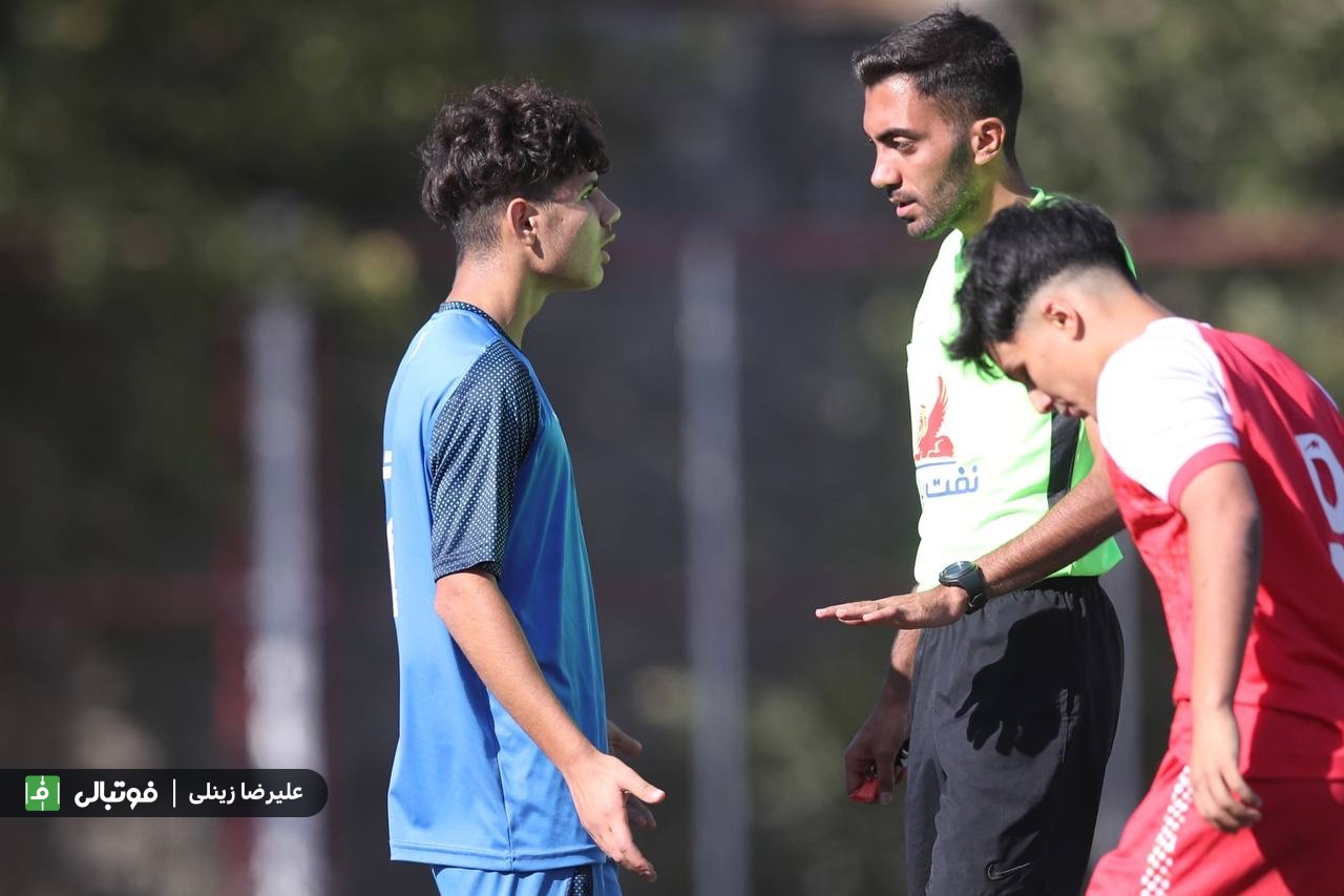 گزارش تصویری اختصاصی/ دیدار نوجوانان استقلال-پرسپولیس