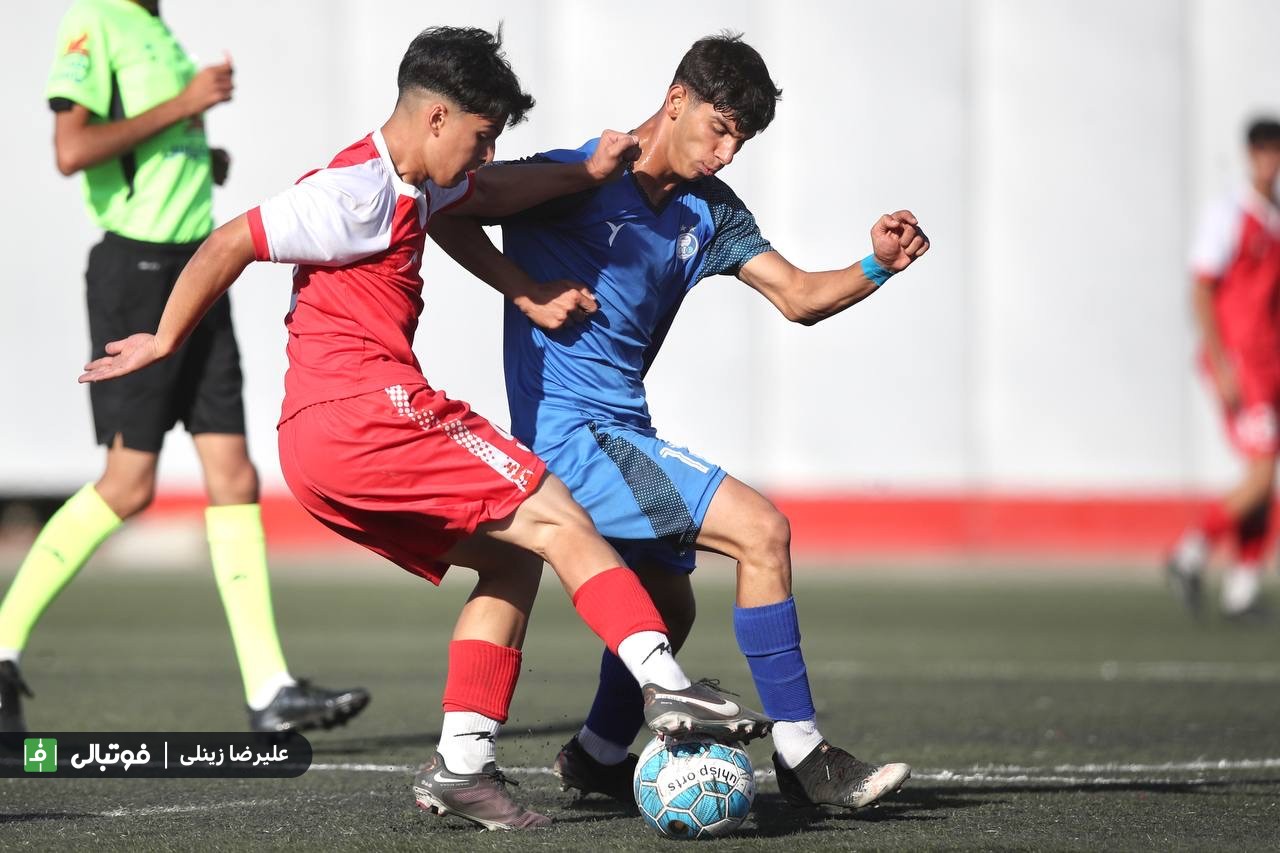 گزارش تصویری/ دیدار نوجوانان پرسپولیس - استقلال