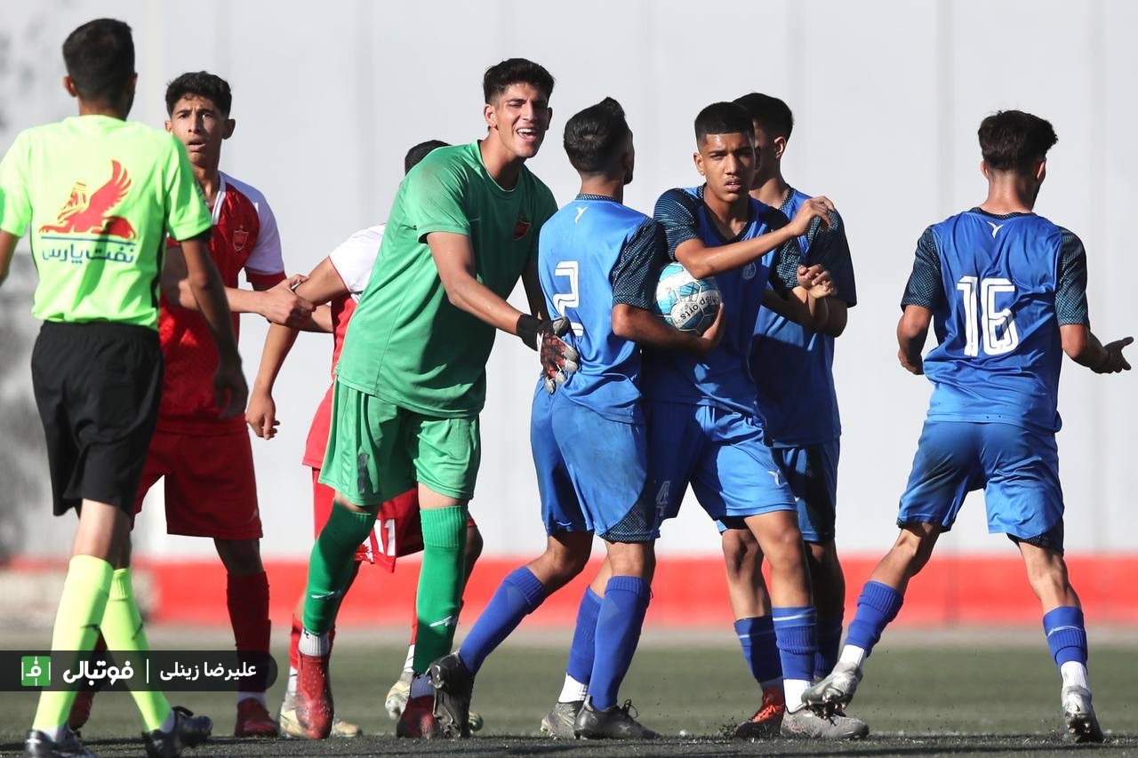 گزارش تصویری/ دیدار نوجوانان پرسپولیس - استقلال