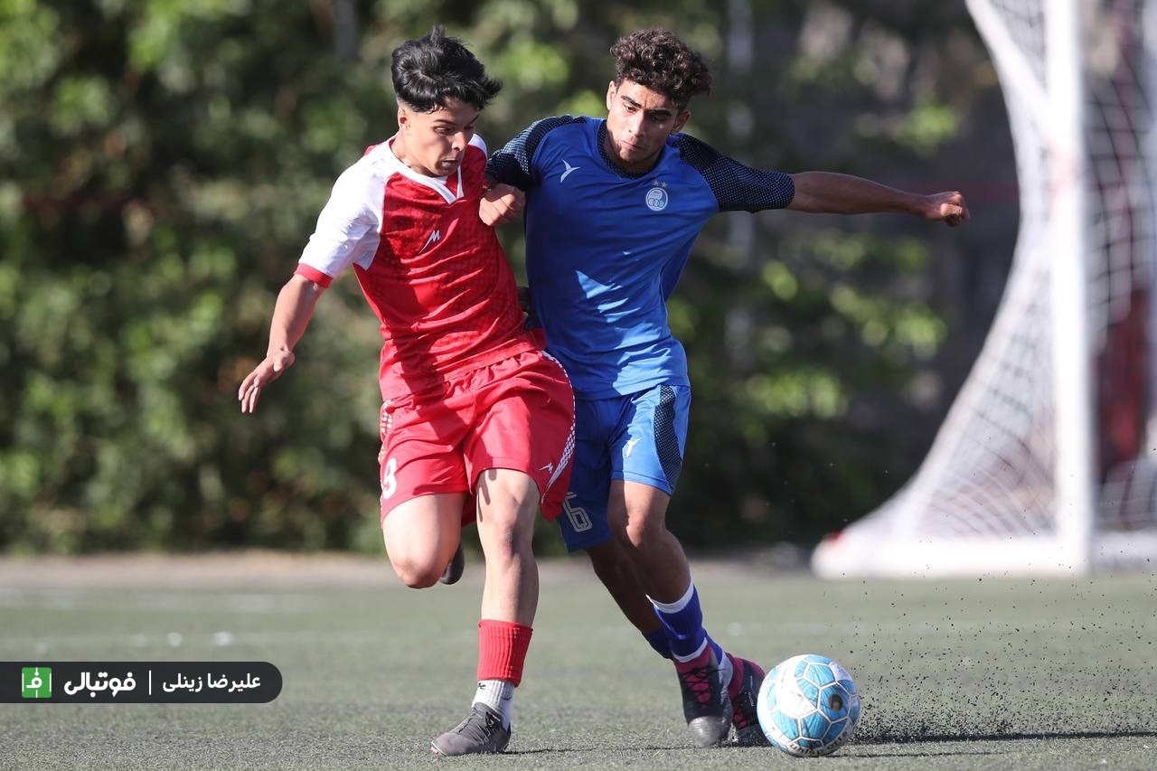 گزارش تصویری/ دیدار نوجوانان پرسپولیس - استقلال