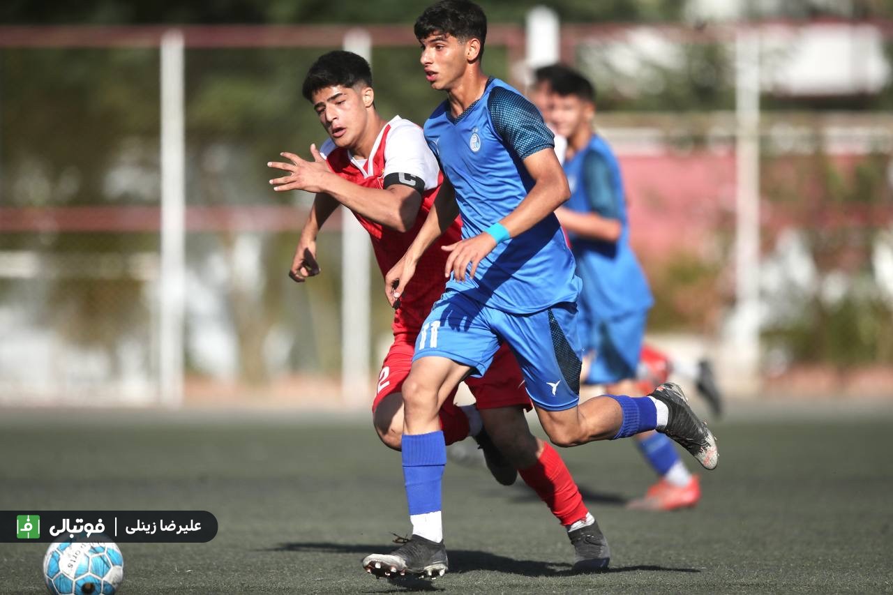 گزارش تصویری/ دیدار نوجوانان پرسپولیس - استقلال