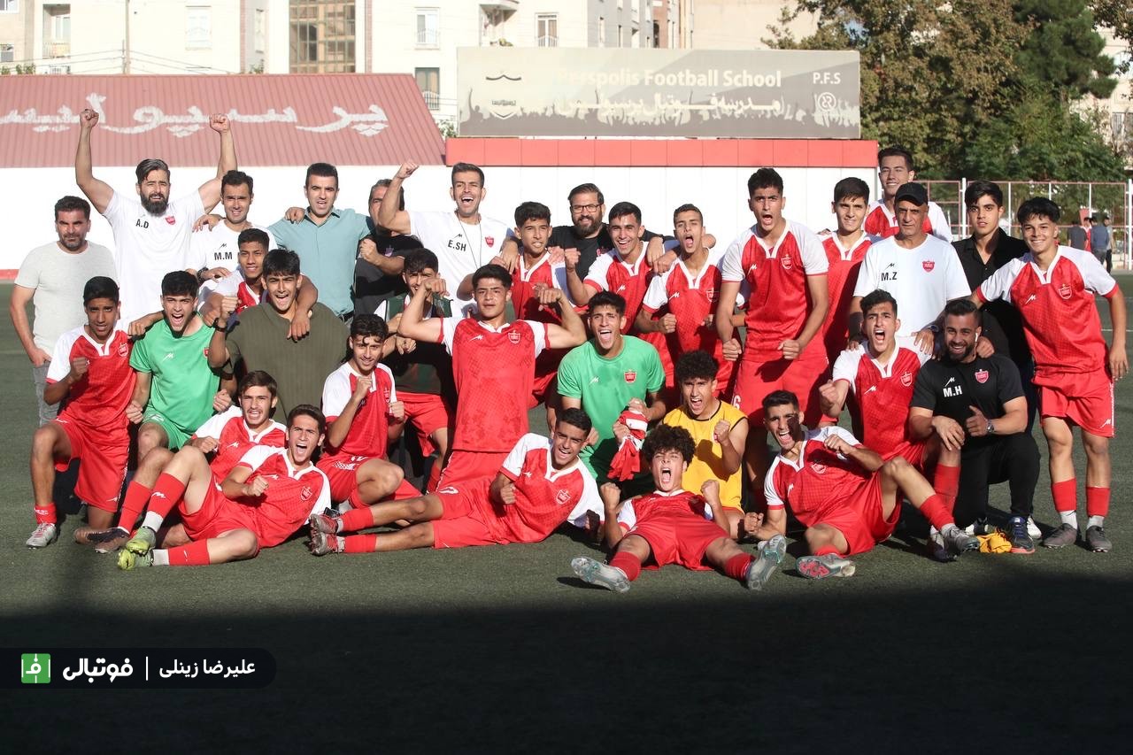 گزارش تصویری/ دیدار نوجوانان پرسپولیس - استقلال