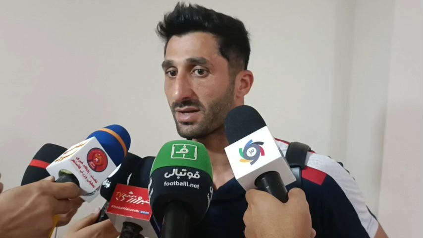 اختصاصی/ مصاحبه رشید مظاهری دروازه بان نساجی پس از شکست مقابل آلومینیوم اراک