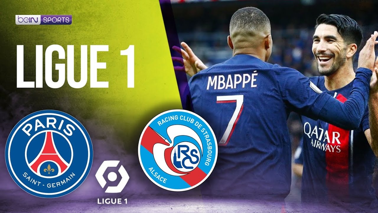 خلاصه بازی پاری سن ژرمن 3-0 استراسبورگ