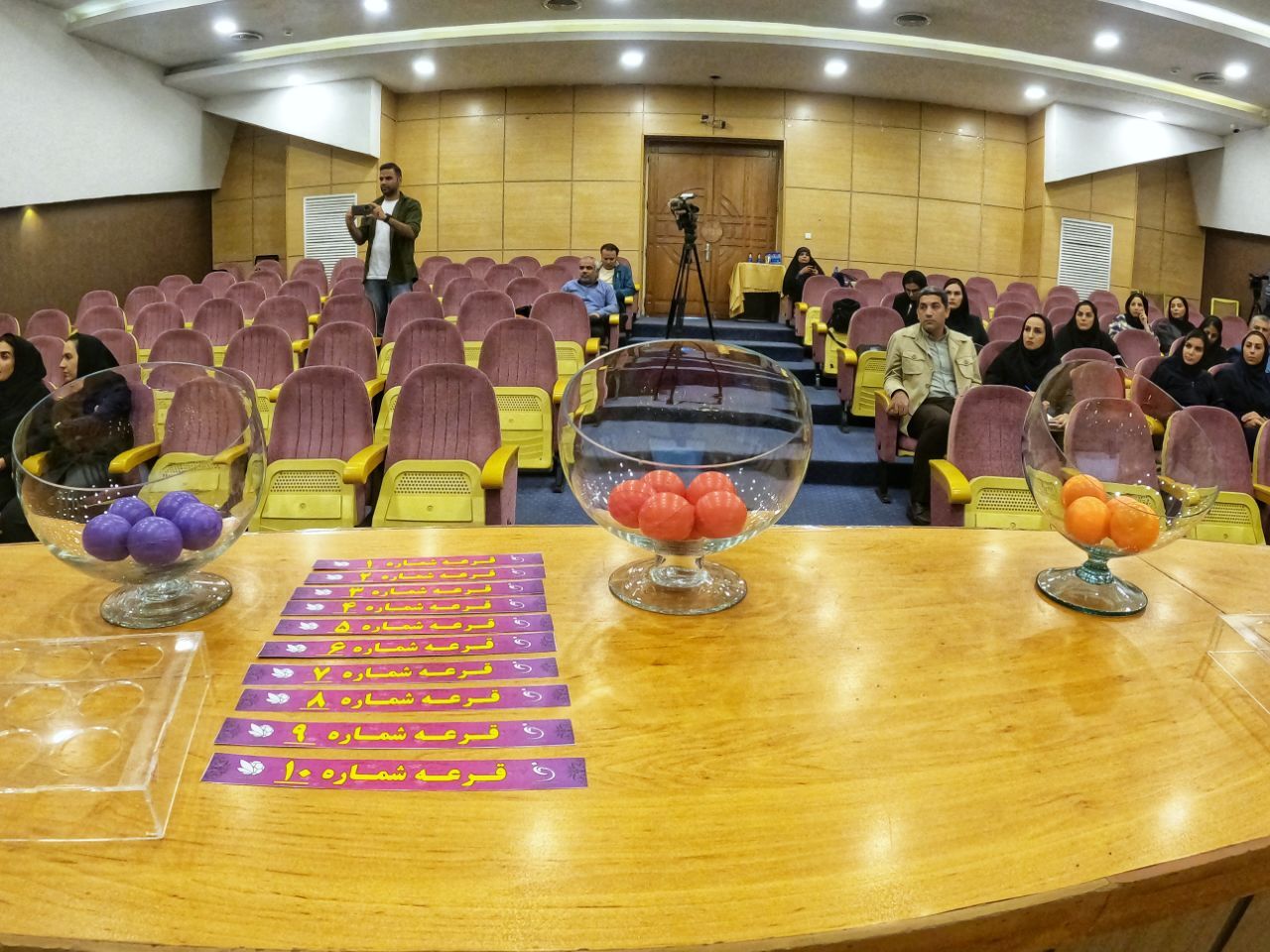 گزارش تصویری/ مراسم قرعه‌کشی لیگ برتر بانوان