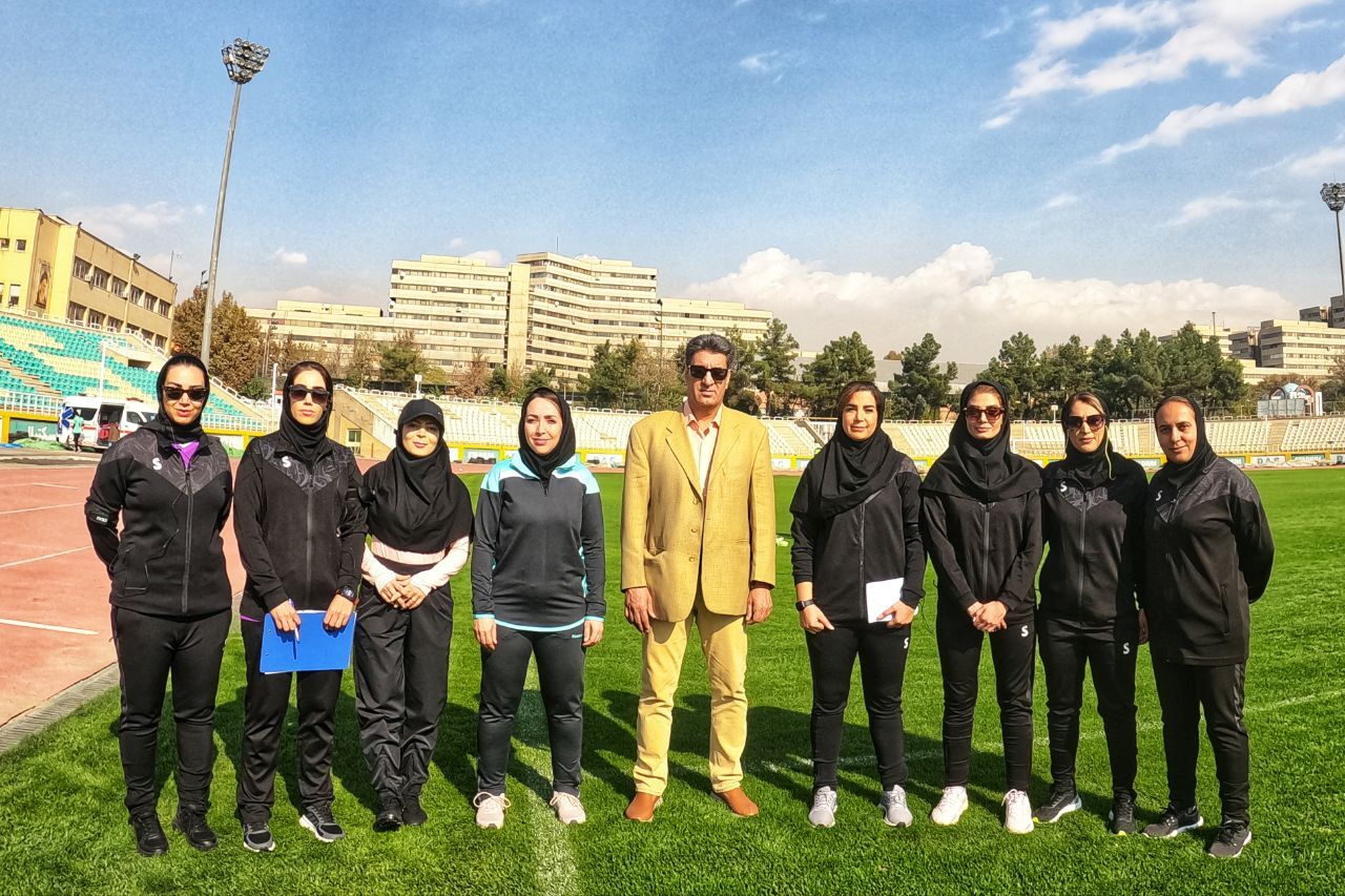 گزارش تصویری/ تست پیش فصل داوران لیگ‌های فوتبال بانوان