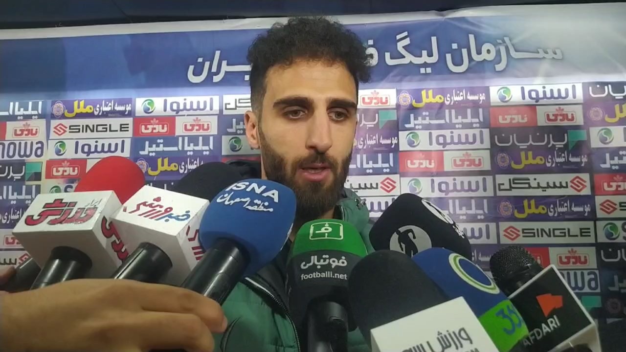 اختصاصی/ صحبت‌های محمد قریشی پس از تساوی ذوب‌آهن و استقلال