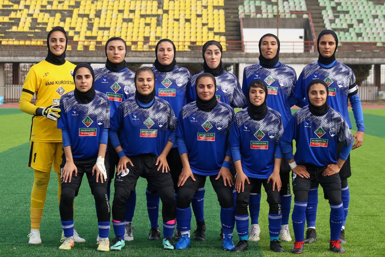 گزارش تصویری اختصاصی/ دیدار تیمهای فوتبال بانوان ملوان و کانی کردستان